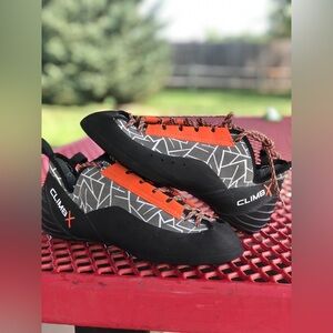 Climb X climbing shoes